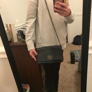 أمعاء تاهيتي دواجن coach marlow bag Coach SIGNATURE COLORBLOCK Skulderveske tan inklight